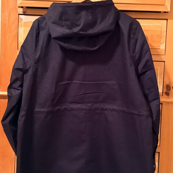 Hunter Women's Rain Jacket, Water Resistant Cotton, Black, Size XL - Picture 2 of 3